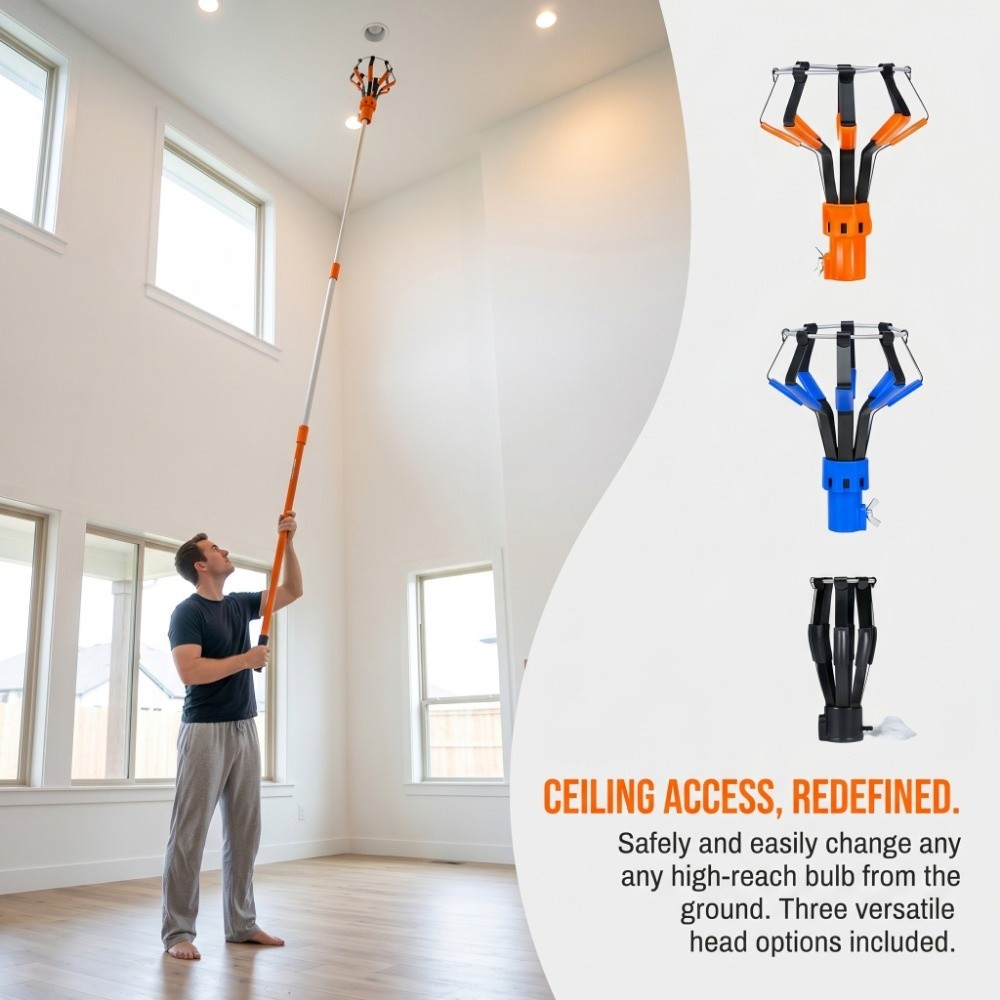 Professional Light Bulb Change - Fishing Rod Telescopic recension och pris