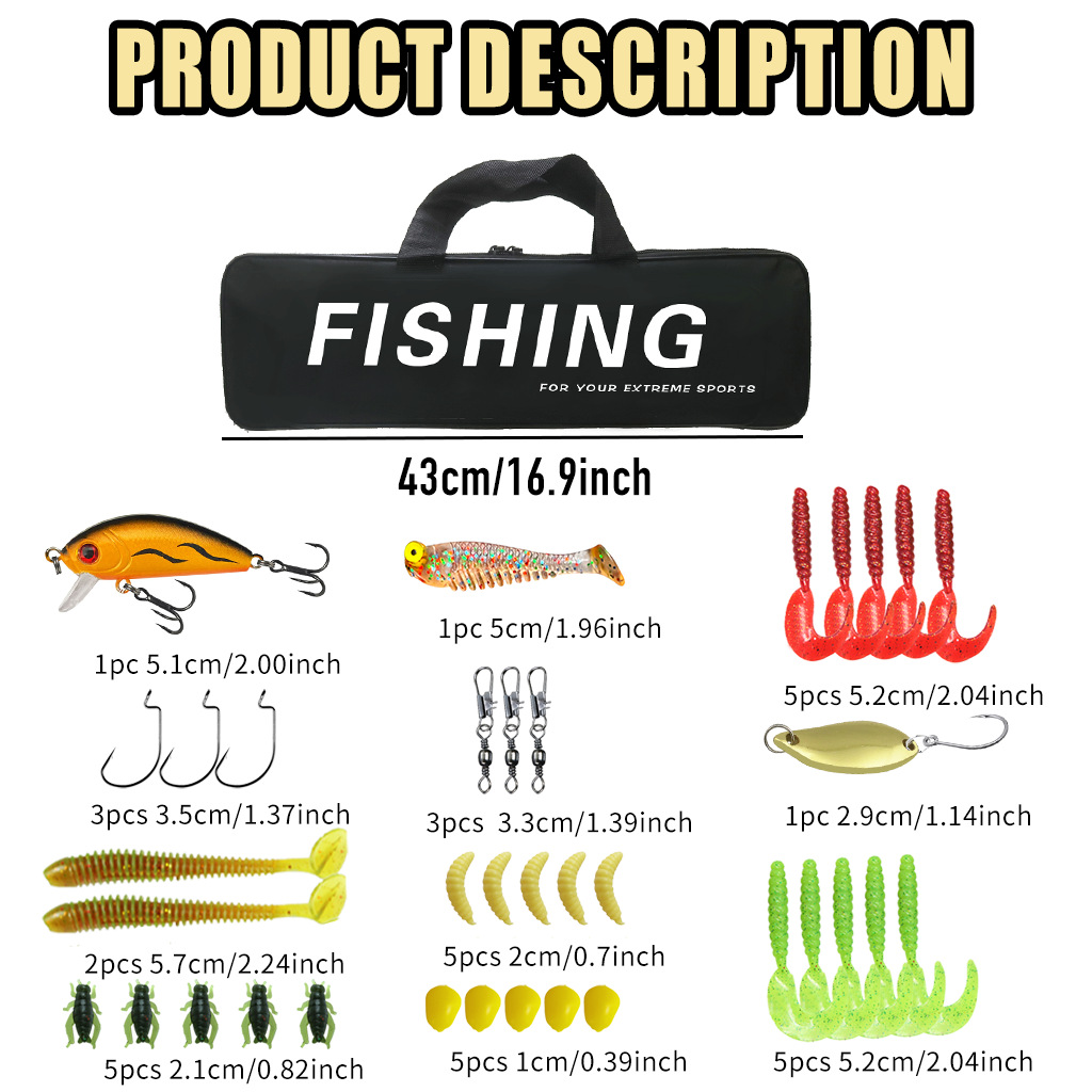 Best Selling Lure Fishing Rod  - Fishing Rod Combo recension och pris