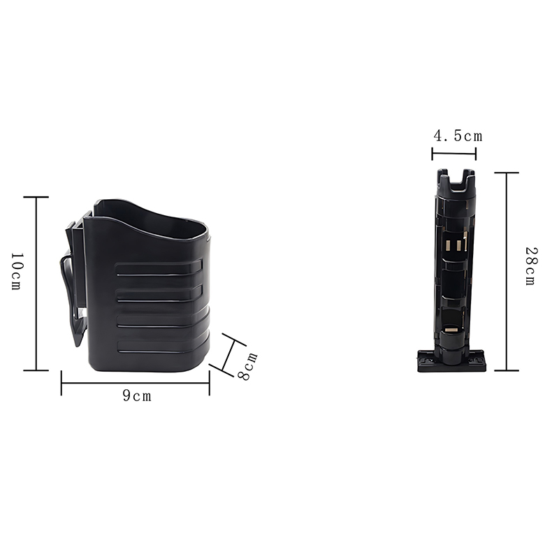 JSFUN Fishing Box Barrel Holde - Fishing Rod Case recension och pris
